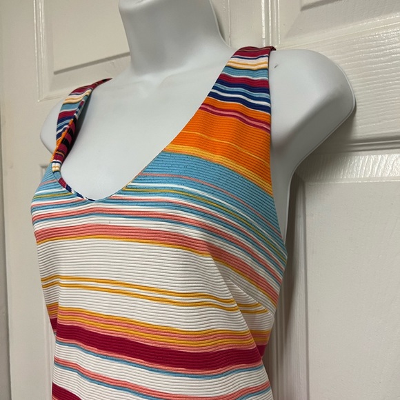 Worthington Sleeveless Striped Dress - Picture 11 of 12
